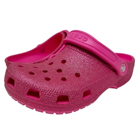 CROCS Shoes - Crocs Pink Glitter Clogs